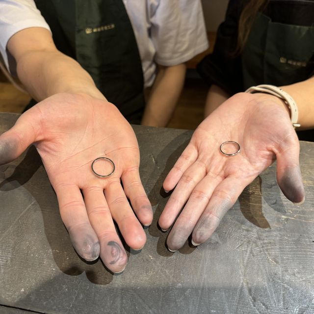 【鎌倉彫金工房の口コミ】 色々なデザインの中から予算も合わせてたくさんの組み合わせを提案してい…