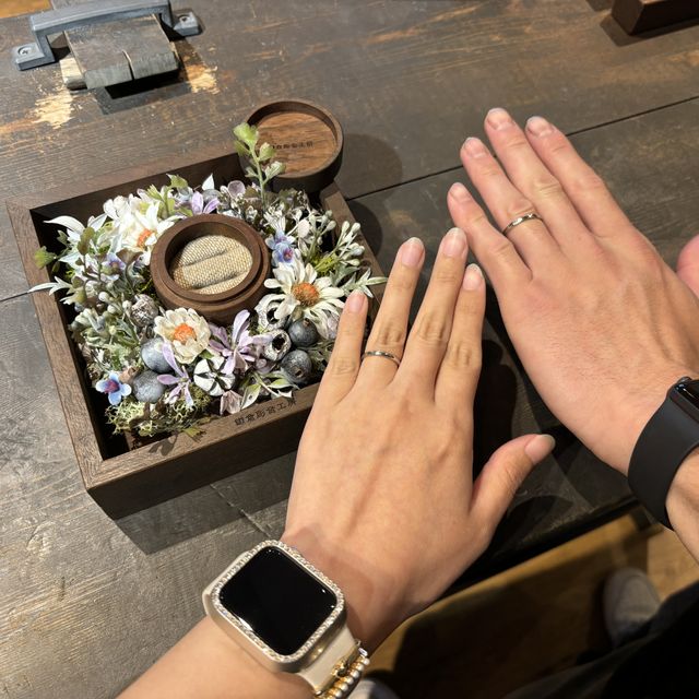 【鎌倉彫金工房の口コミ】 色々なデザインの中から予算も合わせてたくさんの組み合わせを提案してい…