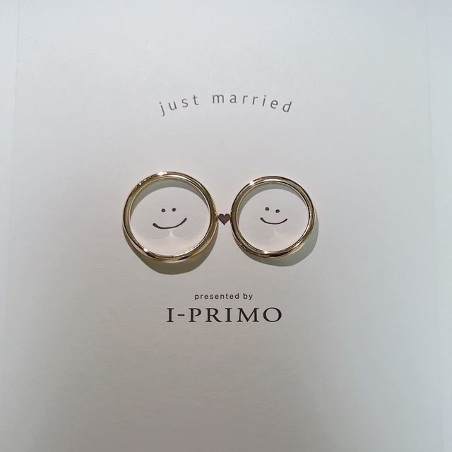 【アイプリモ(I-PRIMO)の口コミ】 両横から見てもキラキラしていて、イエローゴールドが輝いているところが…