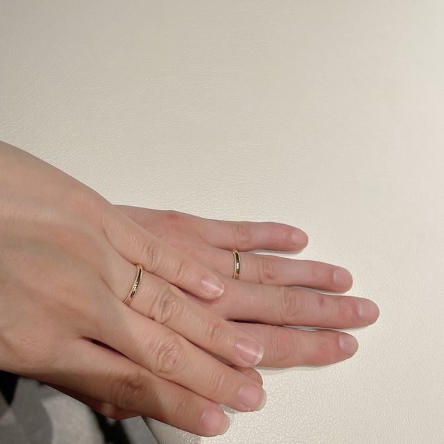 【アイプリモ(I-PRIMO)の口コミ】 シンプルよりも少しオシャレで高級感が欲しくてミル打ちのデザインを探し…