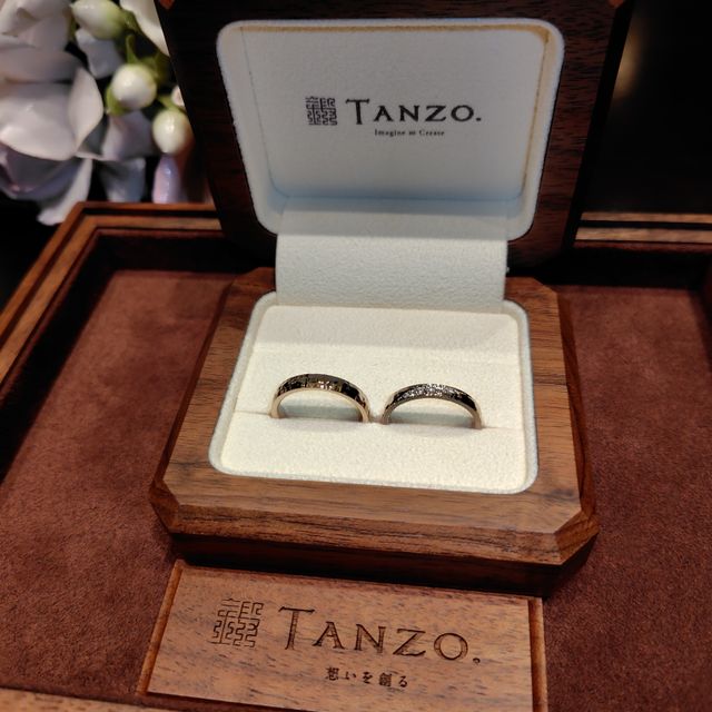 【TANZO.(鍛造指輪)の口コミ】 鍛造製法による、圧倒的な硬度を誇る指輪で着けていて指輪が変形する心配…