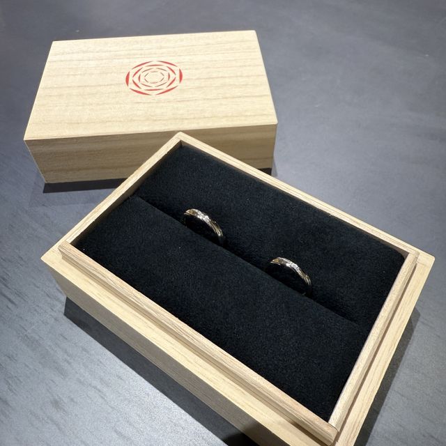 【出雲結(いずもゆい)の口コミ】 出雲の指輪とのことで、日本を感じられるデザインコンセプトなのが他にな…