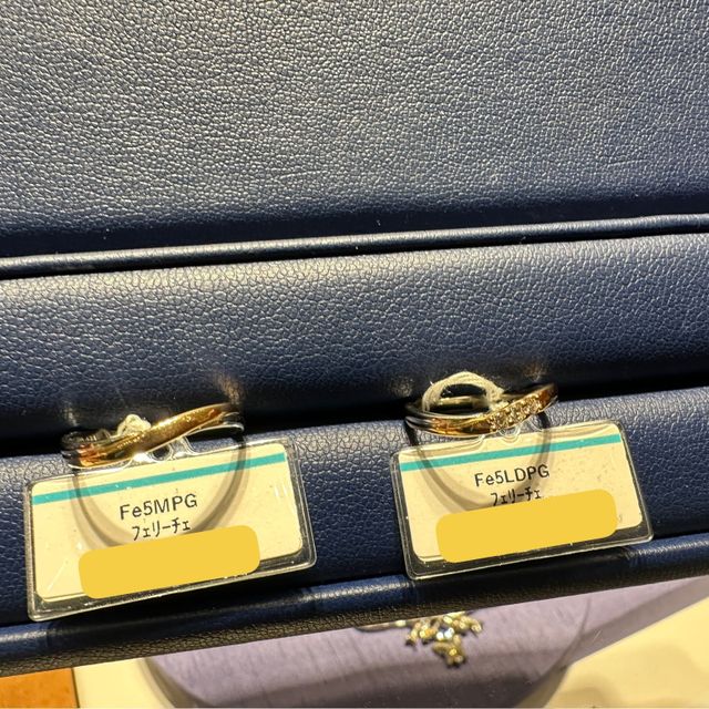 【銀座ダイヤモンドシライシの口コミ】 初め指輪のデザインやカラーがたくさんあり、どの指輪が自分たちに合って…