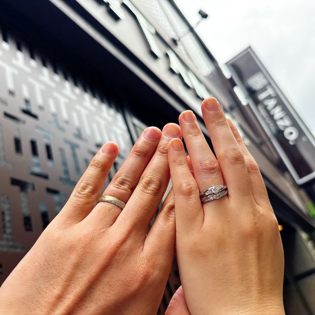 【TANZO.(鍛造指輪)の口コミ】 既製品では男性のデザインが限られており妥協しようとも考えておりました…