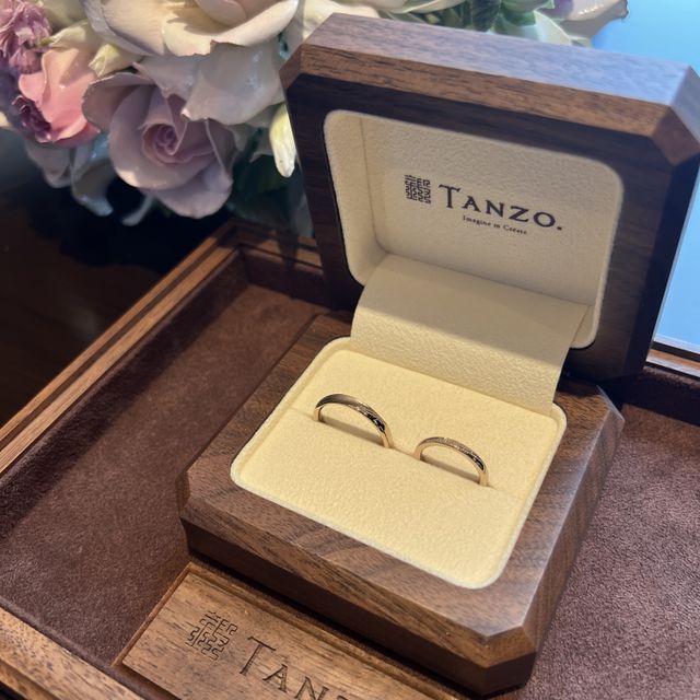 【TANZO.(鍛造指輪)の口コミ】 加工をお互いに少し変えることで、同じデザインでも少し違った印象。でも…