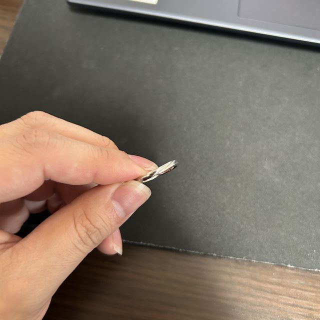 【アイプリモ(I-PRIMO)の口コミ】 普段から身につけるものになるのでシンプルなデザインの結婚指輪を探して…