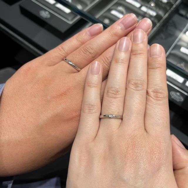 【エクセルコダイヤモンド(EXELCO DIAMOND)の口コミ】 シンプルなのもいいけど、他の人と被りたくない、ほんの少しだけ個性があ…