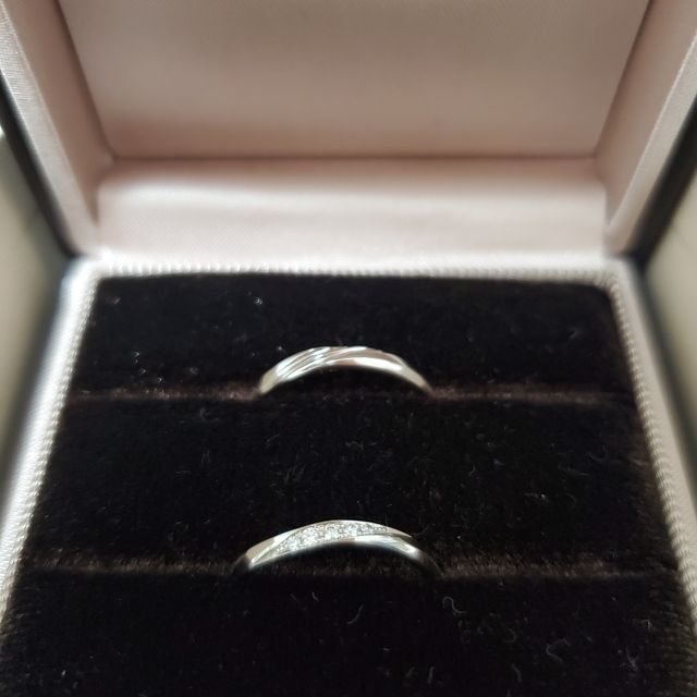 【アイプリモ(I-PRIMO)の口コミ】 つけ心地、デザインが新郎新婦共に気に入りました。シンプルで毎日着けた…