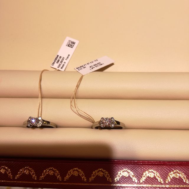 【カルティエ(Cartier)の口コミ】 上品なデザインが気に入り、彼も気に入ってくれました。
シルバーリングで…