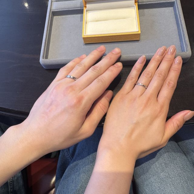 【ケイウノ ブライダル(K.UNO BRIDAL)の口コミ】 付け心地が良く、痛くなかったです。
アフターケアも購入の決め手です。
…