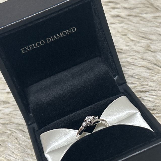 【エクセルコダイヤモンド(EXELCO DIAMOND)の口コミ】 普段のファッションやシーンにも寄り添ってくれそうな素敵なデザイン、そ…