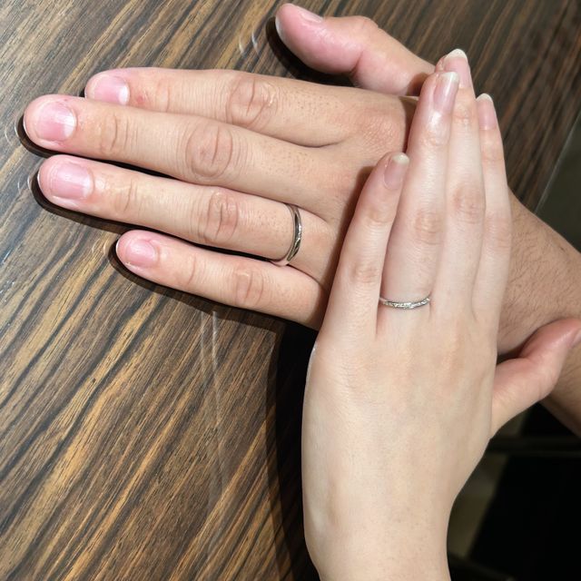 【Quand de Mariage(クワンドゥマリアージュ)の口コミ】 価格帯が良心的でありながら、洗練されたデザインが多く、特別感のある指…