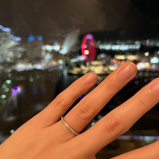 【ブルガリ(BVLGARI)の口コミ】 ハーフエタニティでダイヤが出っ張っていないので日常的に着用していても…