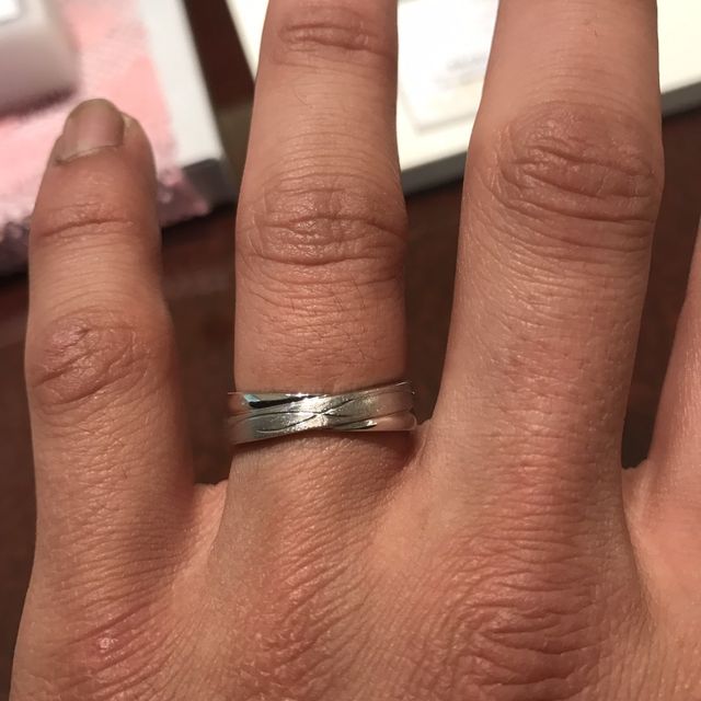 【JEWELRY  KAMATA(ジュエリーかまた)の口コミ】 どんな指輪も自分好みのデザインにできるのが決め手でした。この指輪は普…