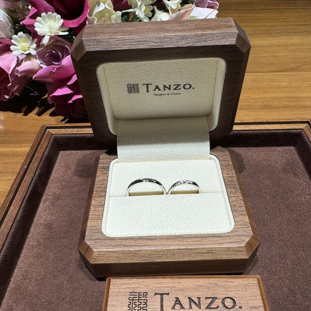 【TANZO.(鍛造指輪)の口コミ】 オーダーメイドでデザイン等を決めることができるので、2人の想いを形にし…