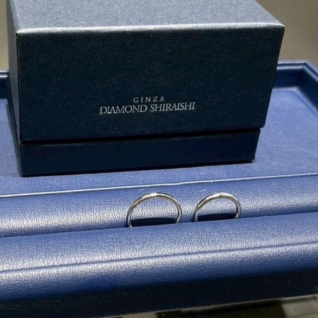 【銀座ダイヤモンドシライシの口コミ】 シンプルかつ付け心地が良く、永く愛用できると思いました。ダイヤモンド…