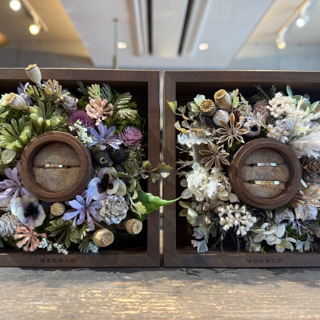 【鎌倉彫金工房の口コミ】 いくつかの種類、形状などを選べ選択肢の幅が広いです！
そこに石の種類も…