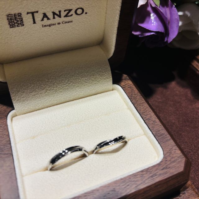 【TANZO.(鍛造指輪)の口コミ】 丈夫な製法で長く付けていける指輪なので結婚指輪としてぴったりだと思い…