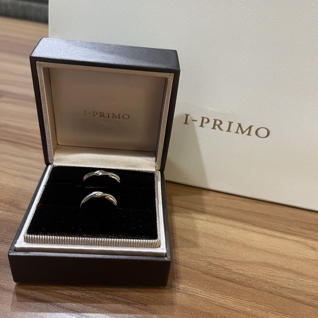 【アイプリモ(I-PRIMO)の口コミ】 ピンクゴールドを入れて肌なじみを良くしました。ダイヤが細かく、キラキ…