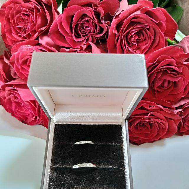 【アイプリモ(I-PRIMO)の口コミ】 婚約指輪を購入しなかった為、普段つけることができる物で尚且つキラッと…