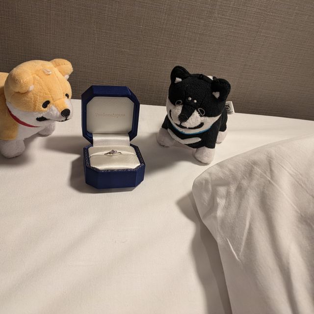 【ヴァンドーム青山(VENDOME AOYAMA)の口コミ】 カーブが入っていて柔らかい印象があって可愛らしいです。メインの石の両…