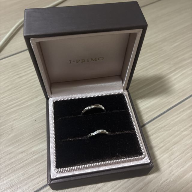 【アイプリモ(I-PRIMO)の口コミ】 指輪のデザインが良く着け心地がよかったです！
指に馴染むような形でずっ…