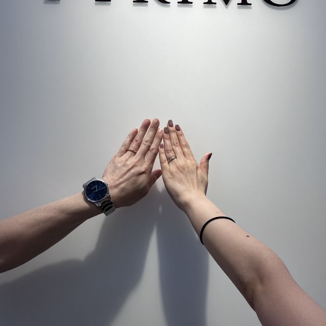 【アイプリモ(I-PRIMO)の口コミ】 結婚指輪はストレートではない形のものを探していました。
旦那さんが着け…