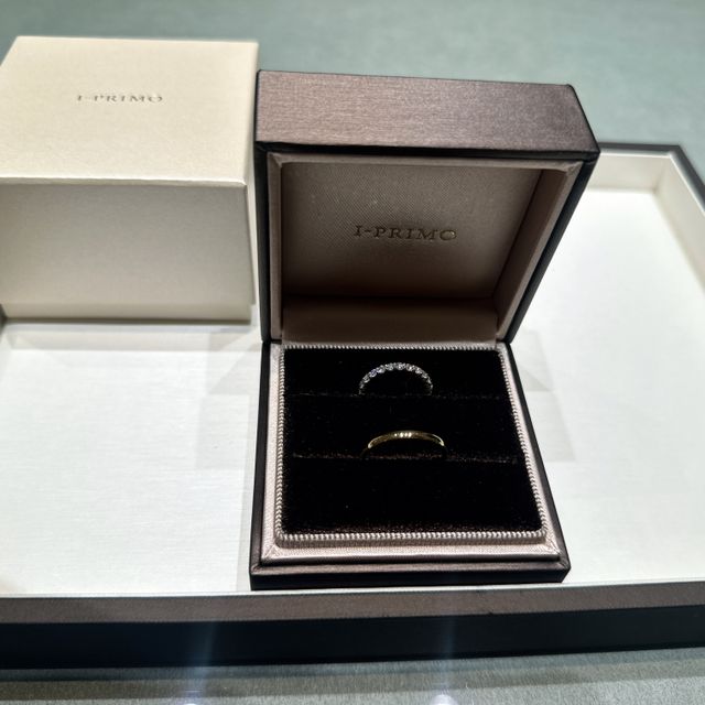 【アイプリモ(I-PRIMO)の口コミ】 フルエタニティのデザインだとダイヤの間の溝が気になる店舗もありました…
