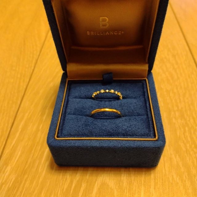 【BRILLIANCE+(ブリリアンスプラス)の口コミ】 エタニティーリングが欲しくて探していましたが、こちらの小さめのダイヤ…