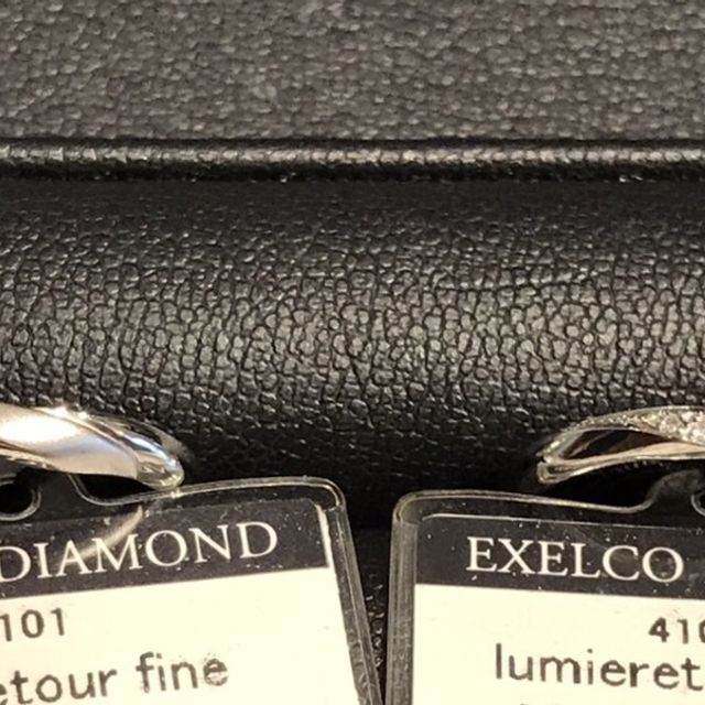 【エクセルコダイヤモンド(EXELCO DIAMOND)の口コミ】 写真だと少しわかりづらいですが、ゆるやかなVライン(Uライン？)が美しい…