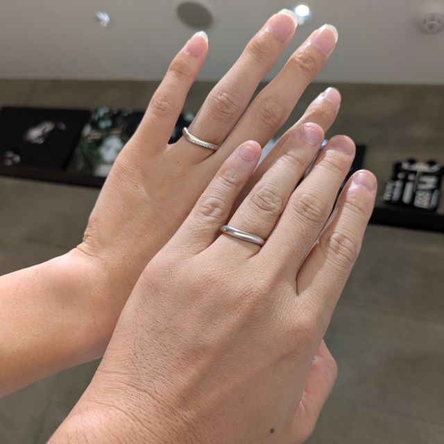 【出雲結(いずもゆい)の口コミ】 ライン鏡面×ベースホーニングでピンクゴールドが目立つ仕上げにして…