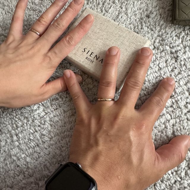 【SIENAROSE(シエナロゼ)の口コミ】 最初はゴールドが欲しかったけどシエナロゼのロゼチナを拝見させていただ…