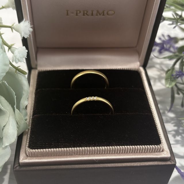 【アイプリモ(I-PRIMO)の口コミ】 イエローゴールドって目立ちすぎる感じがしましたが、つけてみるとどれも…