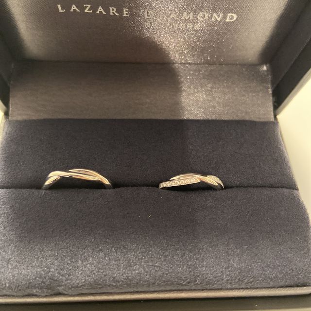 【ラザール ダイヤモンド(LAZARE DIAMOND)の口コミ】 結婚指輪は、ふたりの絆と永遠の愛を形にした証。日常で常に身につけるこ…
