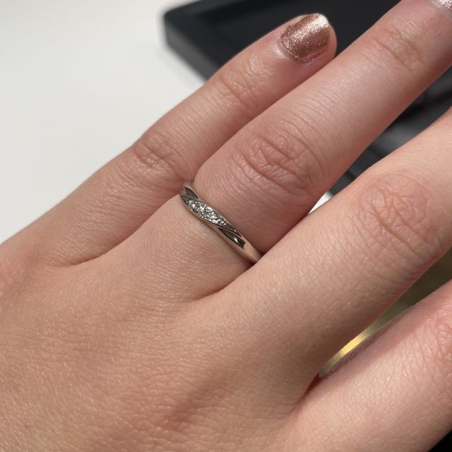 【ラザール ダイヤモンド(LAZARE DIAMOND)の口コミ】 全ての指輪がキラキラしてて、おしゃれで指輪などつけたりしない自分にと…