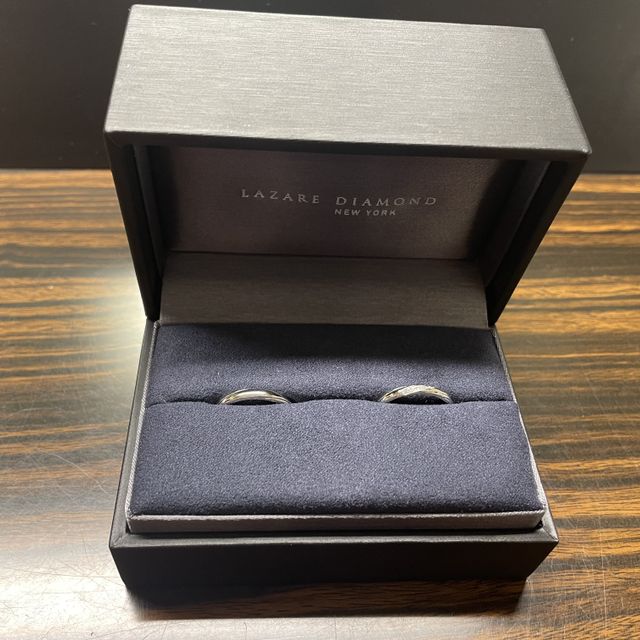【ラザール ダイヤモンド(LAZARE DIAMOND)の口コミ】 指輪購入に向けて、何店舗かお店を回りましたが、1番最初に見に行った、ラ…