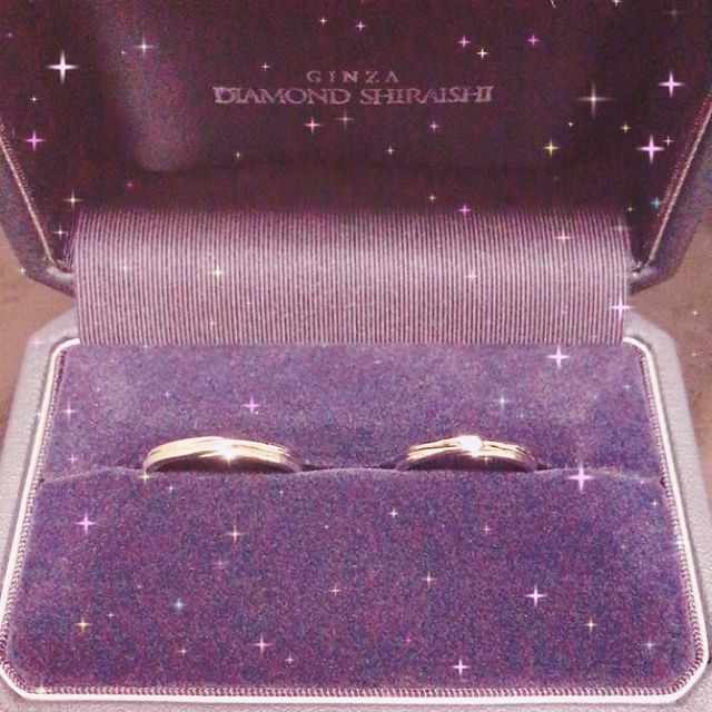 【銀座ダイヤモンドシライシの口コミ】 同じ名字の担当者の方が、指輪に込められた意味が自分達に合っていると思…