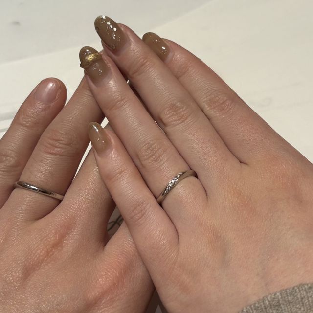 【ケイウノ ブライダル(K.UNO BRIDAL)の口コミ】 厚みがあるのに、つけていても違和感がなく気になりません。
緩いウェーブ…