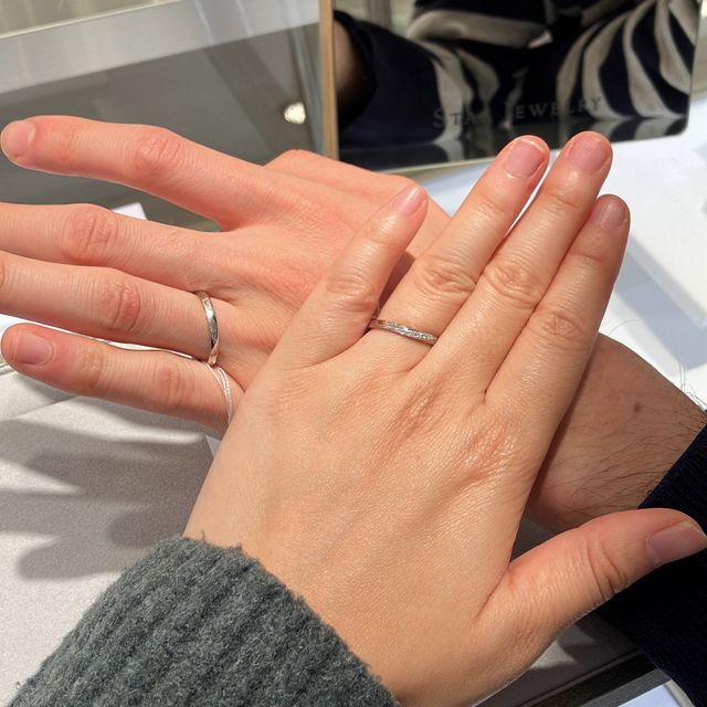 【STAR JEWELRY(スタージュエリー)の口コミ】 どの店舗に来店するか迷っていた際に、スタージュエリーの指輪の写真が目…