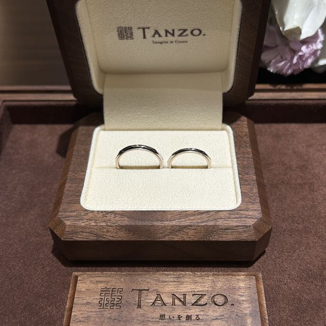 【TANZO.(鍛造指輪)の口コミ】 ひと味違ったデザインの指輪が欲しくて、自分の好きなデザインで指輪を作…