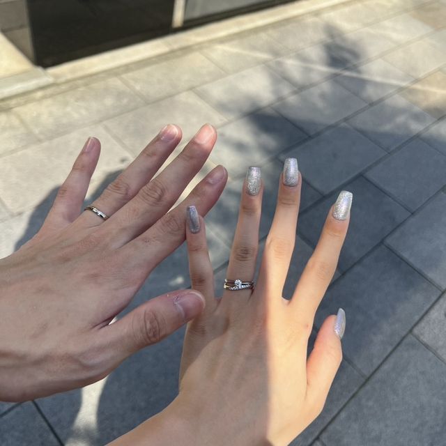 【アイプリモ(I-PRIMO)の口コミ】 アイプリモという結婚指輪、婚約指輪の王道の安心感がありました。私は銀…