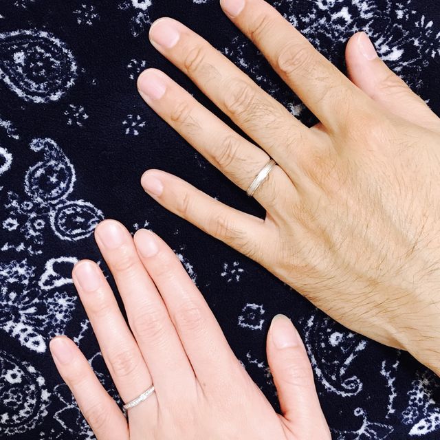 【JEWELRY  KAMATA(ジュエリーかまた)の口コミ】 素敵で豊富なデザインが多く悩みましたが、つけ心地が1番しっくりきたので…