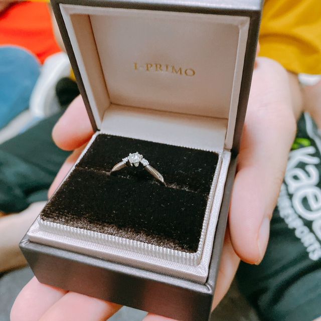【アイプリモ(I-PRIMO)の口コミ】 シンプルかつかわいいイメージがあり、ダイヤモンドが高品質で、希望して…