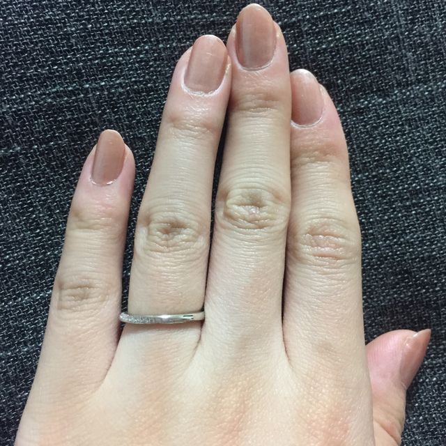 【銀座ダイヤモンドシライシの口コミ】 ダイヤモンドの入った指輪が欲しくて、こちらのブランドに興味があったの…
