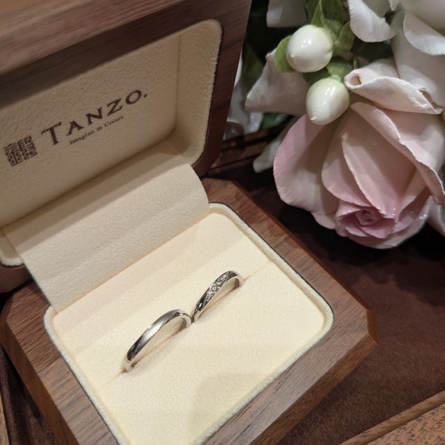 【TANZO.(鍛造指輪)の口コミ】 鍛造製法で作られており丈夫なので、普段からずっと付けていても変形やキ…