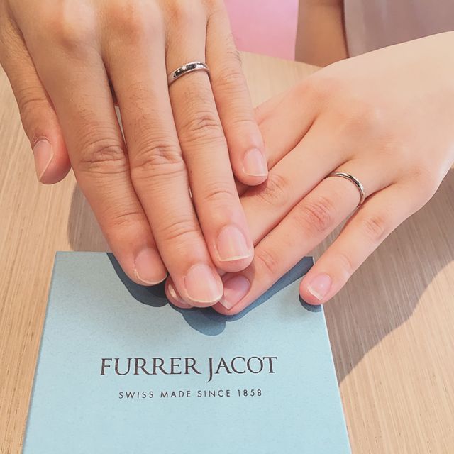 【【閉業】フラー・ジャコー(FURRER-JACOT)の口コミ】 シンプルなものを探していたのでこちらに決めました。また、結婚指輪専門…