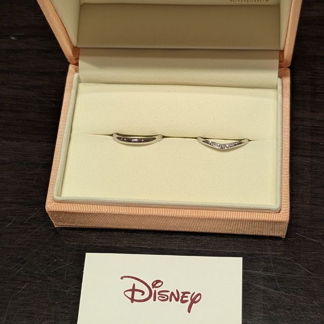 【ケイウノ ブライダル(K.UNO BRIDAL)の口コミ】 ティファニーもいいけれどデザインが好みがなくて

ディズニーのほうがい…