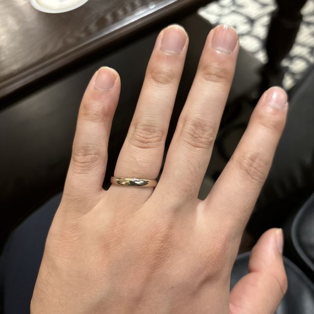 【TANZO.(鍛造指輪)の口コミ】 鍛造方式で鋳造よりも丈夫で、裏側もとても滑らかて着け心地が抜群でした…