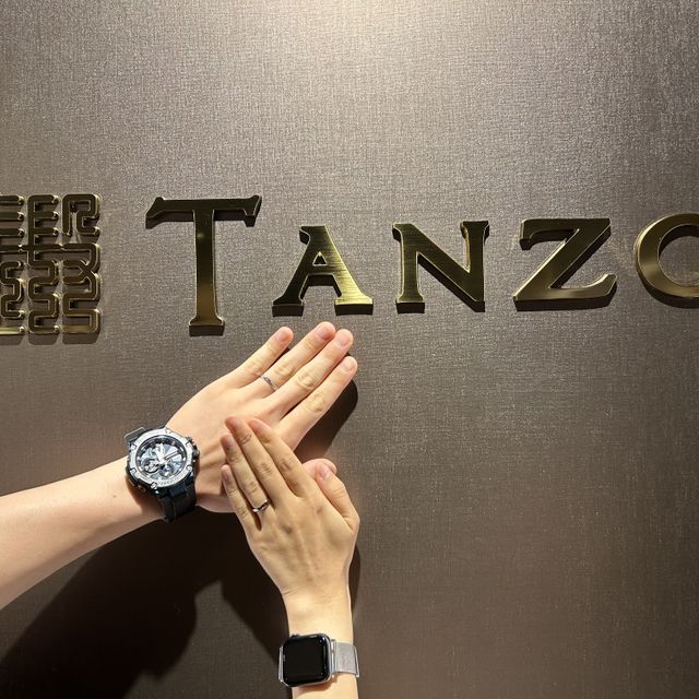 【TANZO.(鍛造指輪)の口コミ】 シンプルかつかっこいい可愛いを考えてデザインしました。
鏡面部分とマッ…