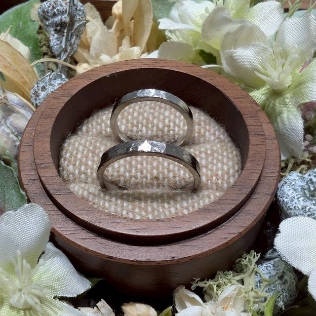 【鎌倉彫金工房の口コミ】 ブランドにこだわりがなかったため、手作りをして想い出が作れる点で決め…